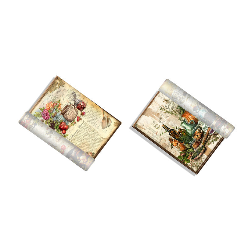 Cookbook Oils Decoupage 800mm x 600mm