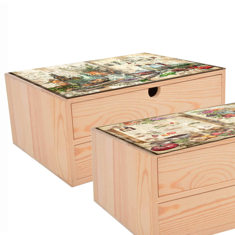 Cookbook Oils Decoupage 800mm x 600mm
