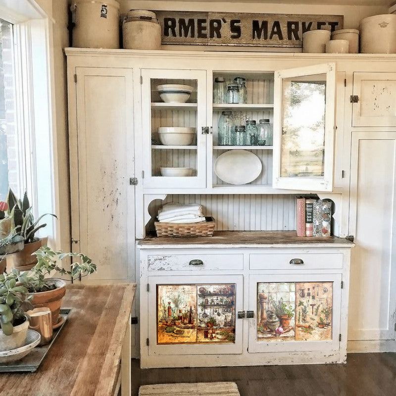Cookbook One Decoupage 800mm x 600mm