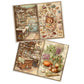 Cookbook Pumpkin Decoupage 800mm x 600mm