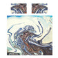 Copper Spiral Duvet Cover Set