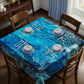Cordelia Marble Square Tablecloth