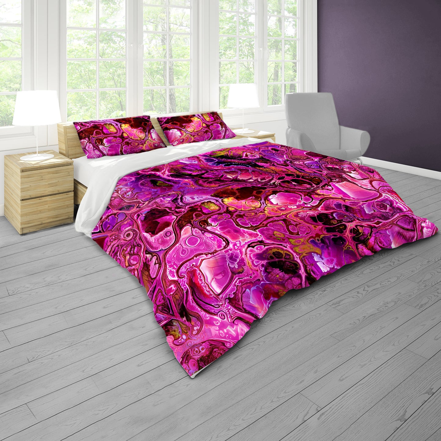 Cosmic Ooze Duvet Cover Set