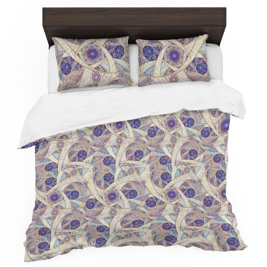 Cosmic Swirl Duvet Cover Set