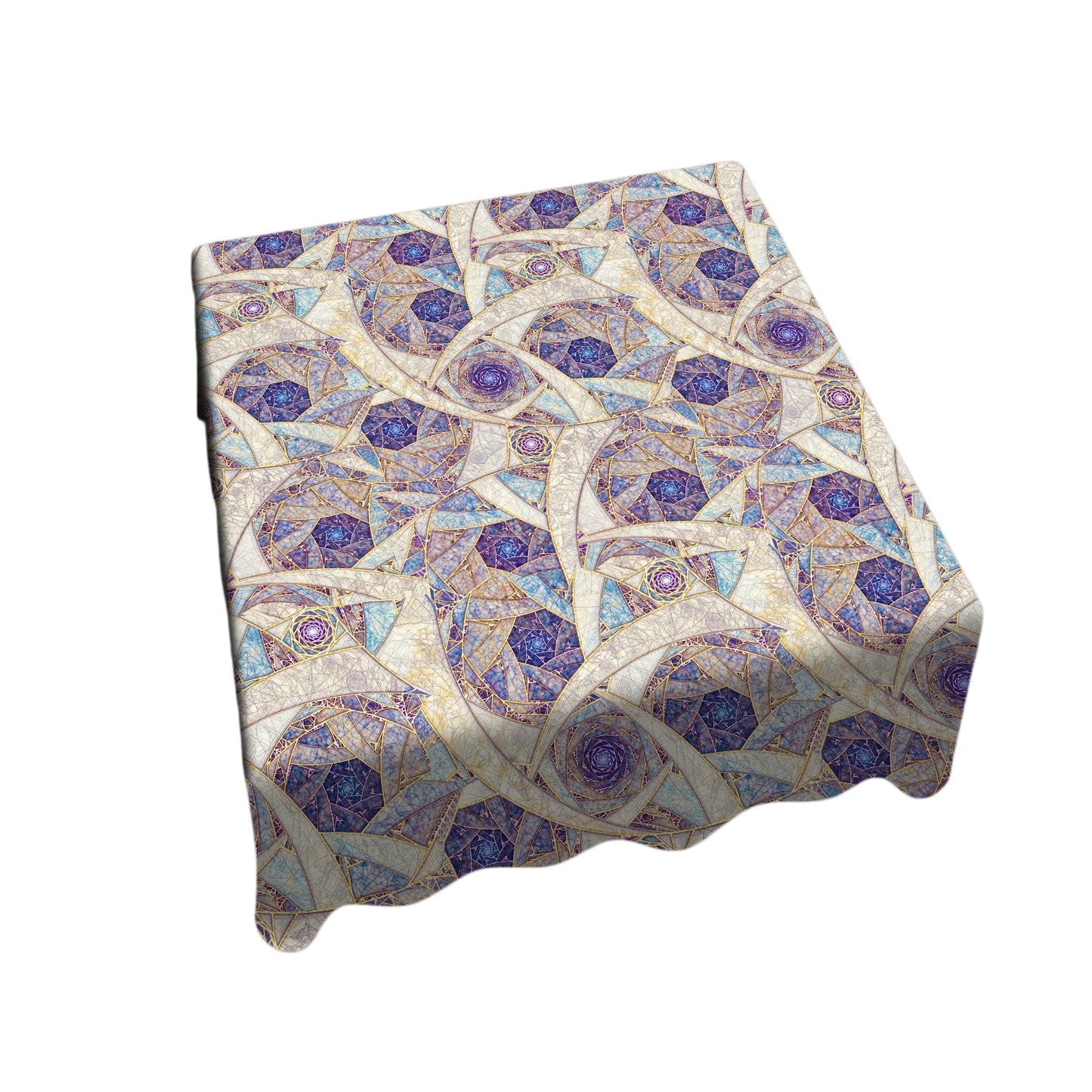 Cosmic Swirl Square Tablecloth
