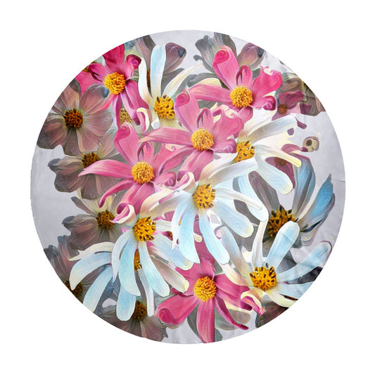 Cosmos Dreams Round Tablecloth by Fifo