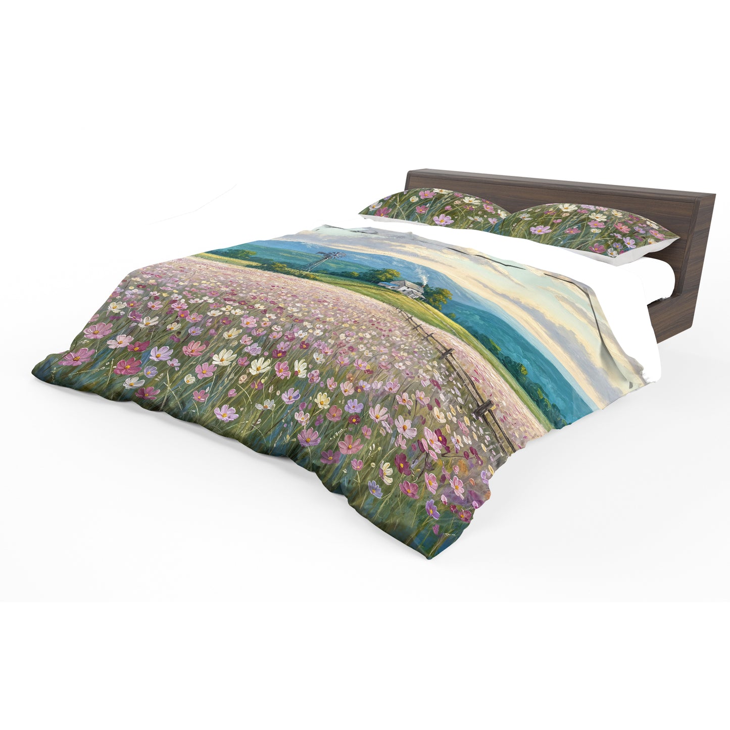 Cosmos Farm Harmony Duvet Cover Set