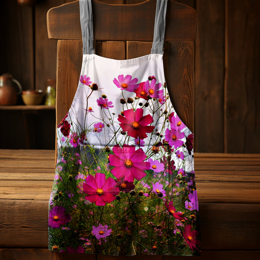 Cosmos Medium Length Apron By Mark Van Vuuren