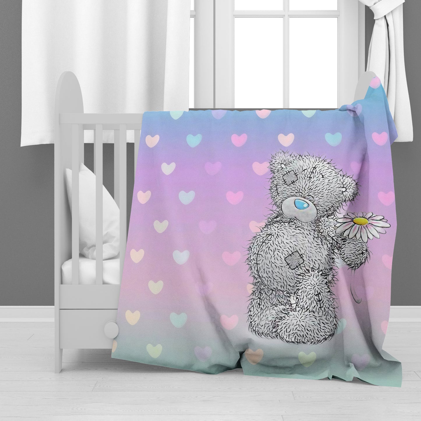 Cotton Bear Paws Minky Blanket