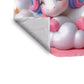 Cotton Candy Unicorn Baby Fleece Blanket