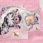 Cotton Candy Zebra Cot Set