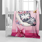 Cotton Candy Zebra Baby Fleece Blanket