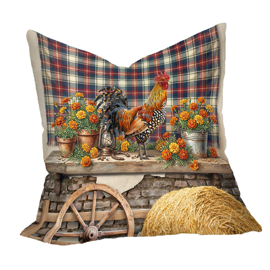 Country Living Rooster 2 Luxury Scatter