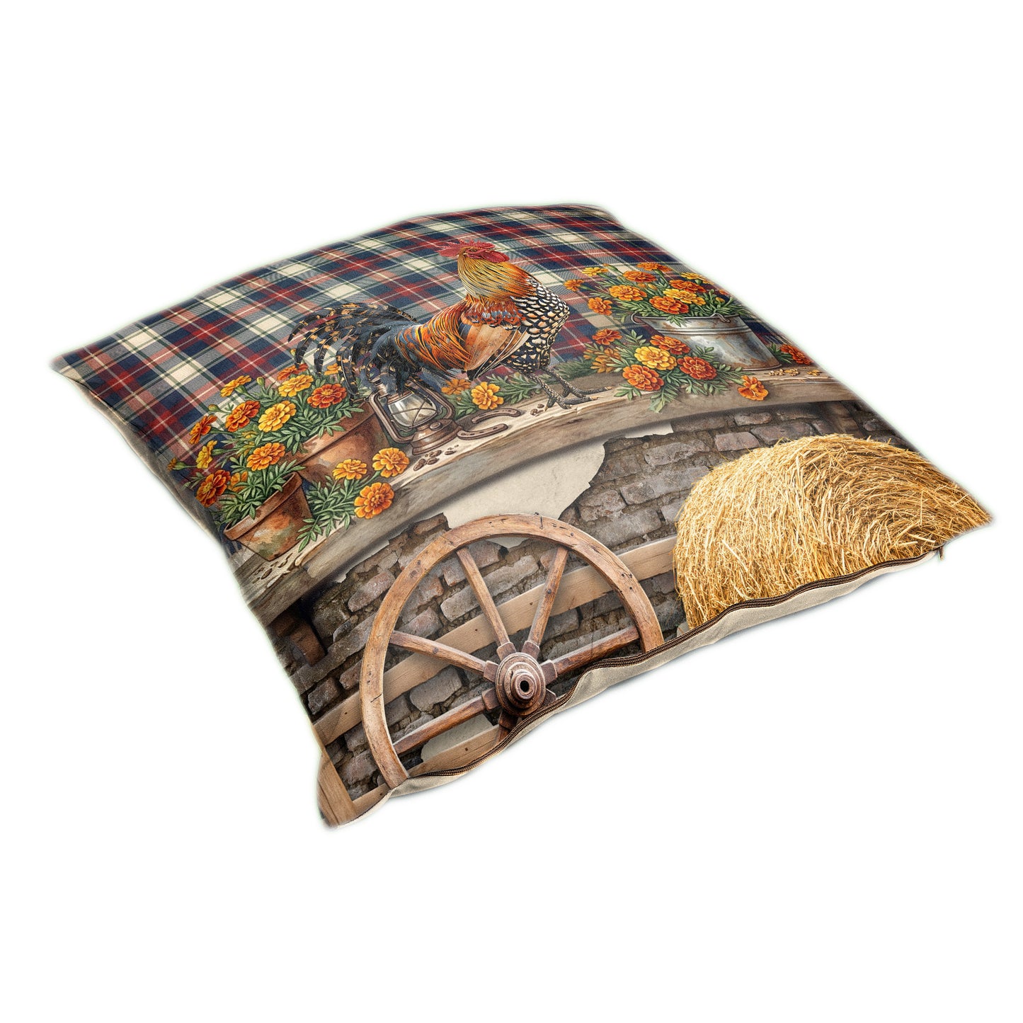 Country Living Rooster 2 Luxury Scatter