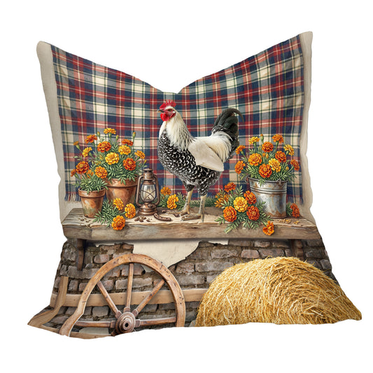 Country Living Rooster 3 Luxury Scatter