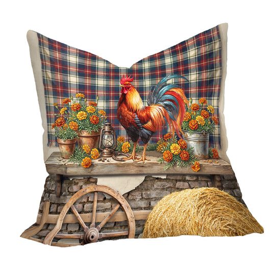 Country Living Rooster Luxury Scatter