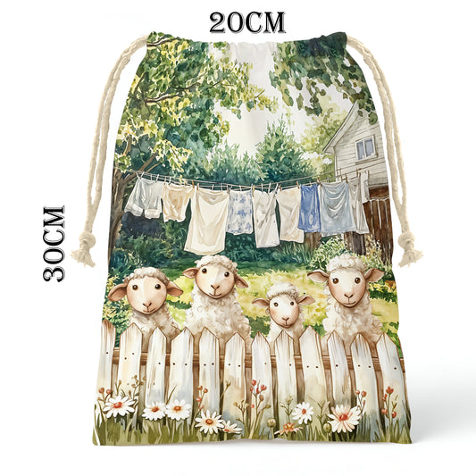 Country Sheep Gift Bag (Set of 3)
