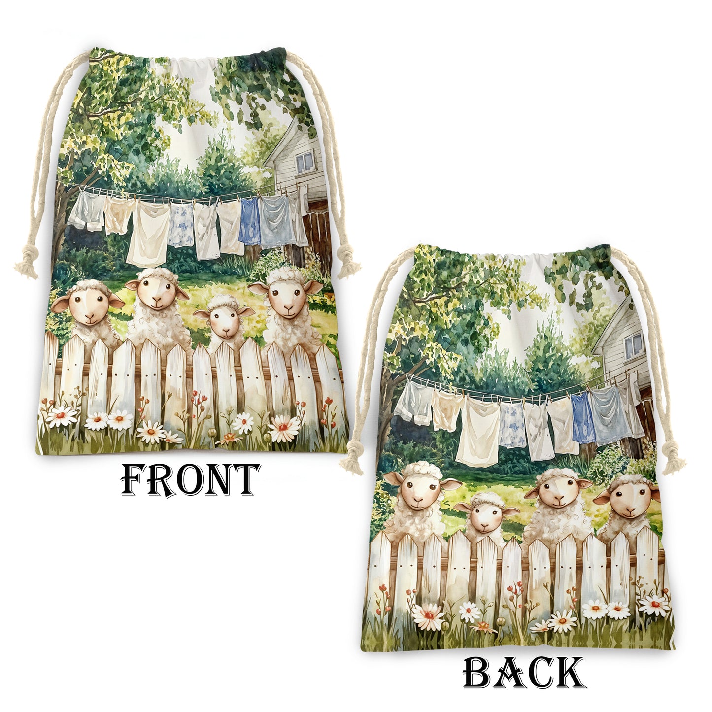 Country Sheep Gift Sack
