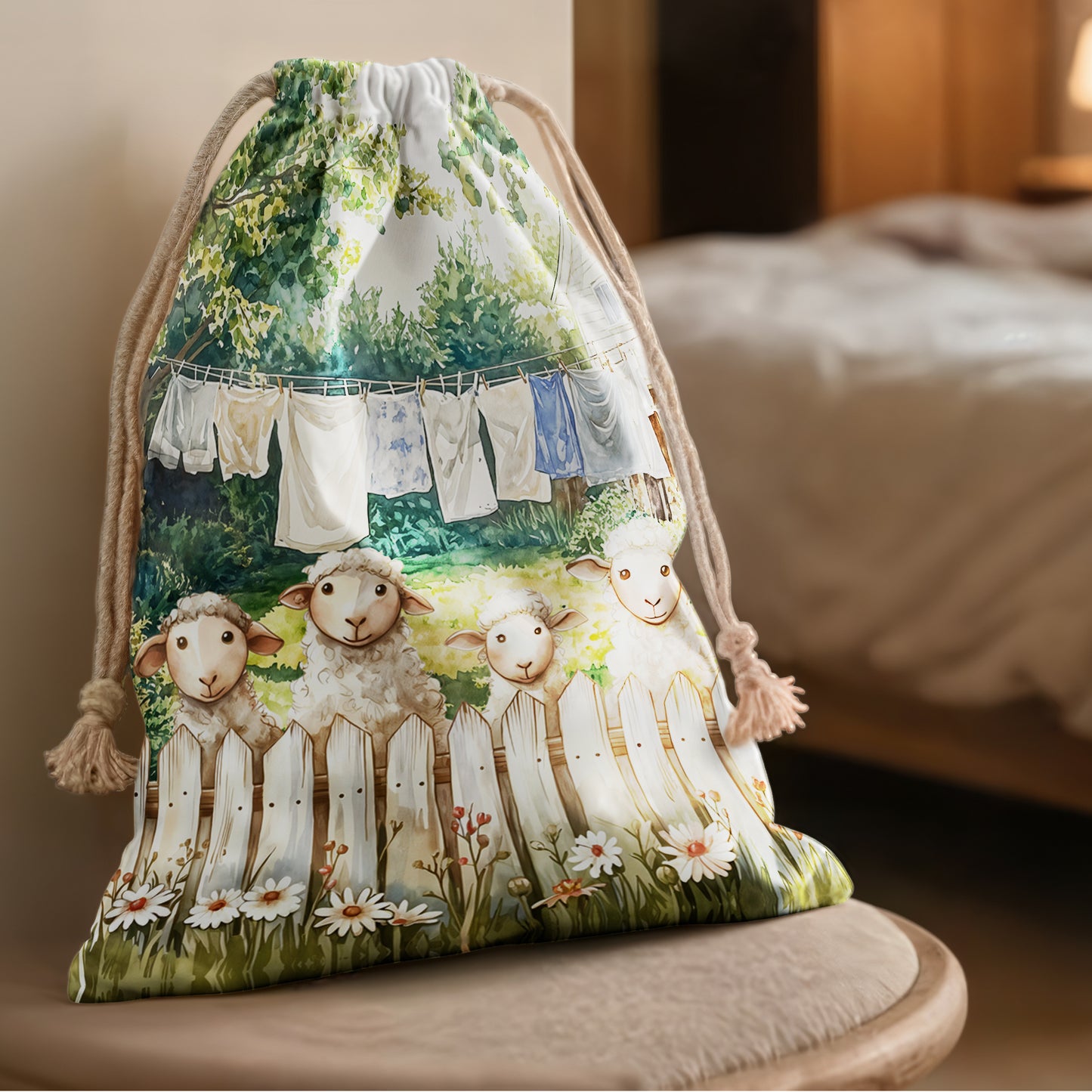 Country Sheep Gift Sack