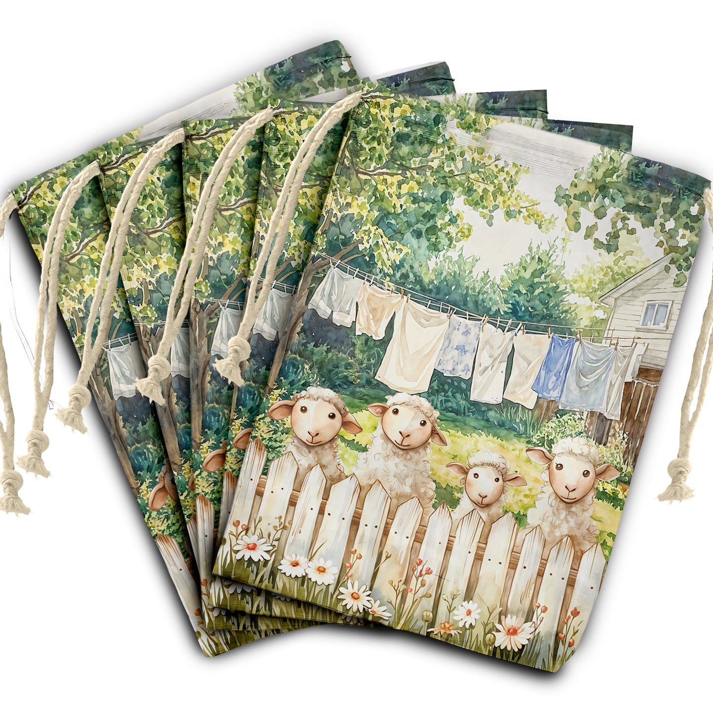 Country Sheep Gift Sack