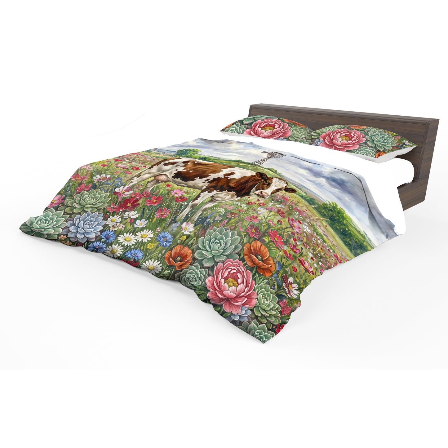 Countryside Cow Duvet Cover Set