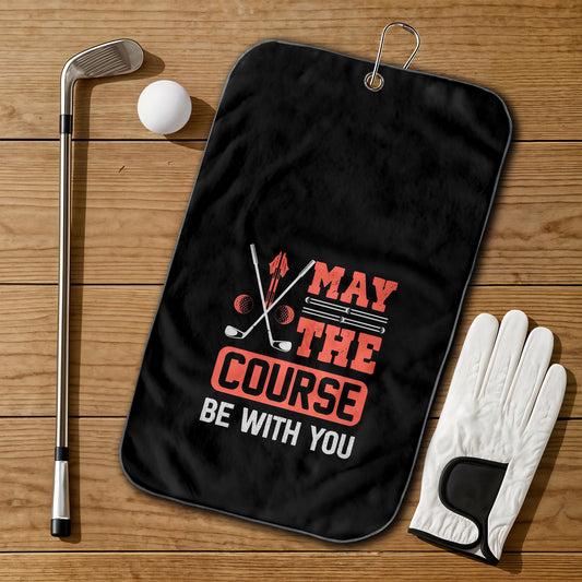 Course be with you Golf Towel Set of 2