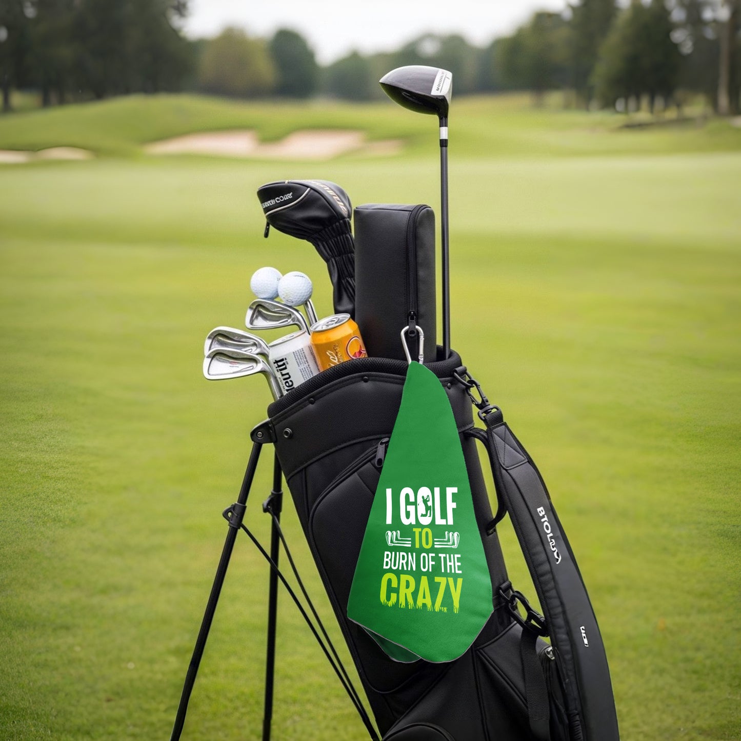 Course be with you Golf Towel Set of 2