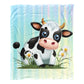 Cow Baby Fleece Blanket