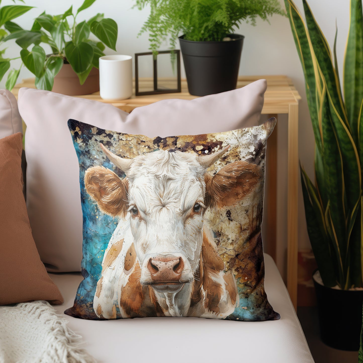 Cow Abstract Luxury Scatter by Mark van Vuuren