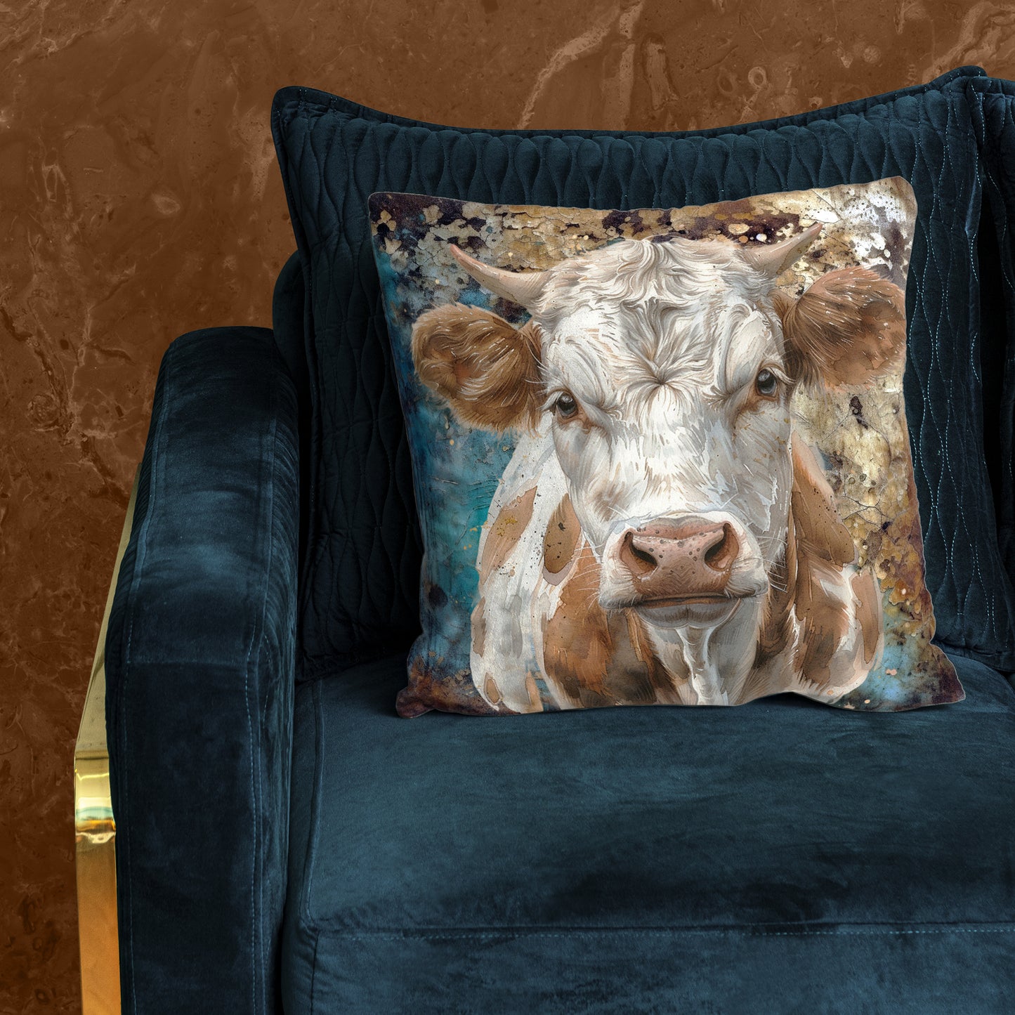 Cow Abstract Luxury Scatter by Mark van Vuuren