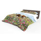 Cow & Cosmos Duvet Cover Set