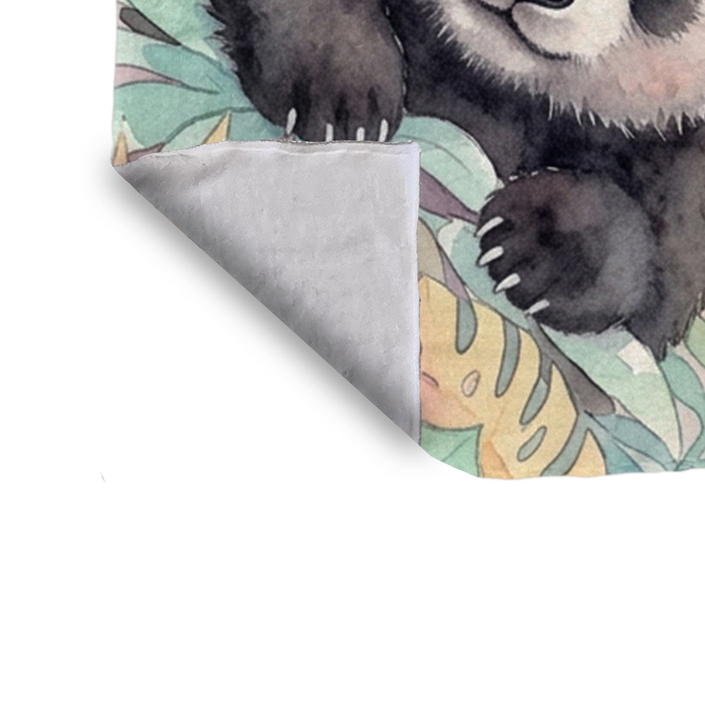 Cozy Panda Baby Fleece Blanket