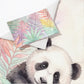 Cozy Panda Cot Set