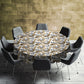Grecian Leaves Round Tablecloth