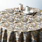 Grecian Leaves Round Tablecloth