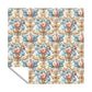Cream And Gold Deco Square Tablecloth