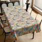 Cream And Gold Rectangle Tablecloth