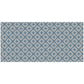 Cream Block Pattern on Sage Green 3m Rectangle Tablecloth