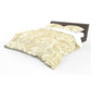 Cream Pattern Duvet Cover Set