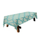 Cream Pattern on Sage Green 3m Rectangle Tablecloth