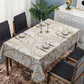 Cream Swirls Rectangle Tablecloth