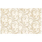 Cream Swirls Rectangle Tablecloth