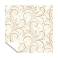 Cream Swirls Square Tablecloth