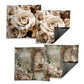 Cream Wall Flowers Luxury Scatter Covers (Set of 4)