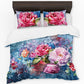Crimson Corset Duvet Cover Set