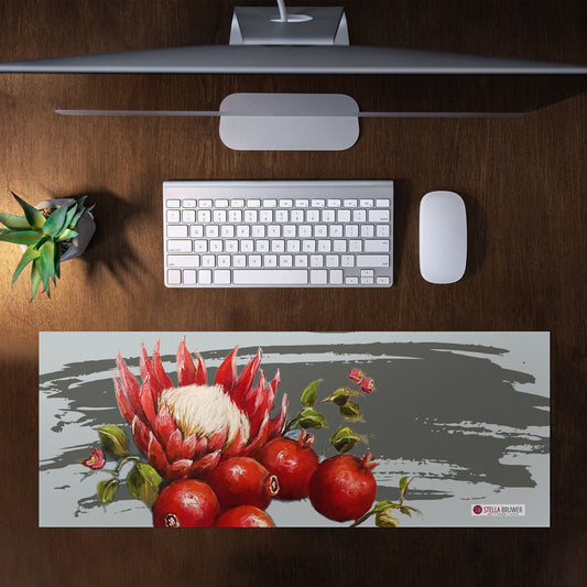 Crimson Crown Desk Pad by Stella Bruwer