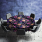 Crimson Rose Round Tablecloth
