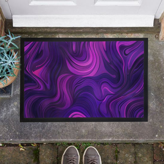 Crimson Door Mat