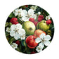 Crimson Harvest Bloom Round Tablecloth by Wikus Schalkwyk