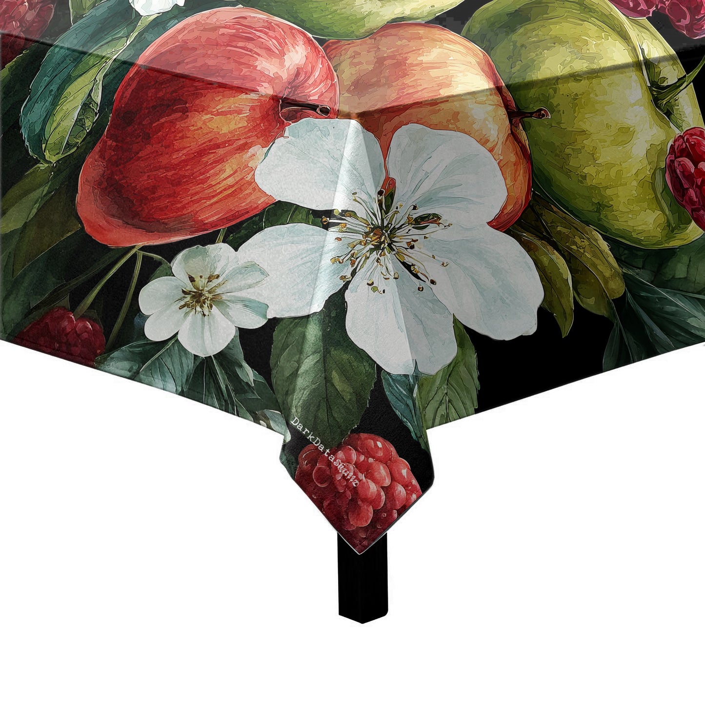 Crimson Harvest Bloom Square Tablecloth by Wikus Schalkwyk
